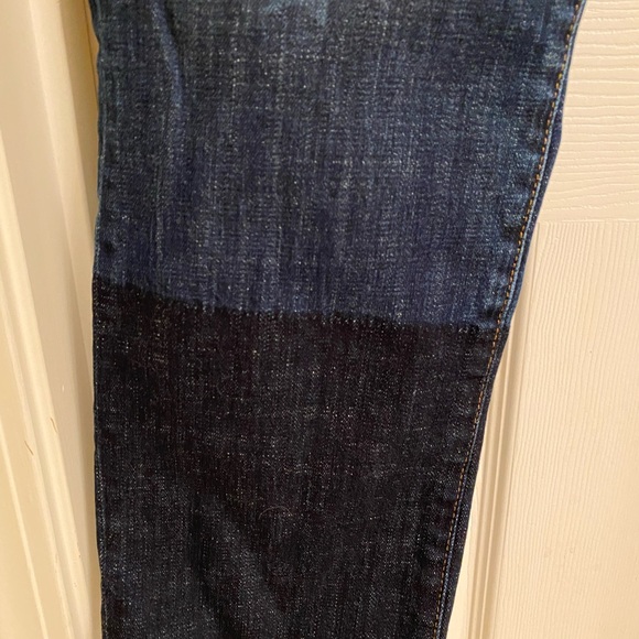 CAbi 3937 Slim Boyfriend Jeans Star Print Celebrity Wash Raw Hem - Picture 7 of 15